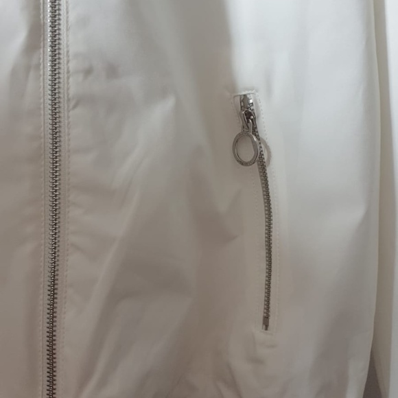 White Bomber Jacket - Picture 9 of 10